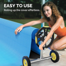 Load image into Gallery viewer, Adjustable In-Ground Pool Cover Reel - Easy Maneuver Solar Cover System