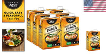 Load image into Gallery viewer, Pack of 6 Gluten-Free Japanese Ramen Soy Ginger Chicken Broth, 26 fl oz