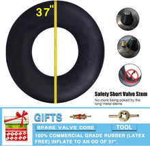 Load image into Gallery viewer, Compact &amp; Lightweight Inner Tube for River and Pool Adventures - 37" Diameter