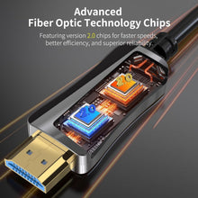 Load image into Gallery viewer, Premium 4K HDMI 2.0 Cable 100ft - Supports 18Gbps, Slim &amp; Flexible, Dolby Vision