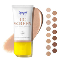 Load image into Gallery viewer, CC Screen - SPF 50 Mineral CC Cream with Buildable Coverage &amp; Tinted Moisturizer