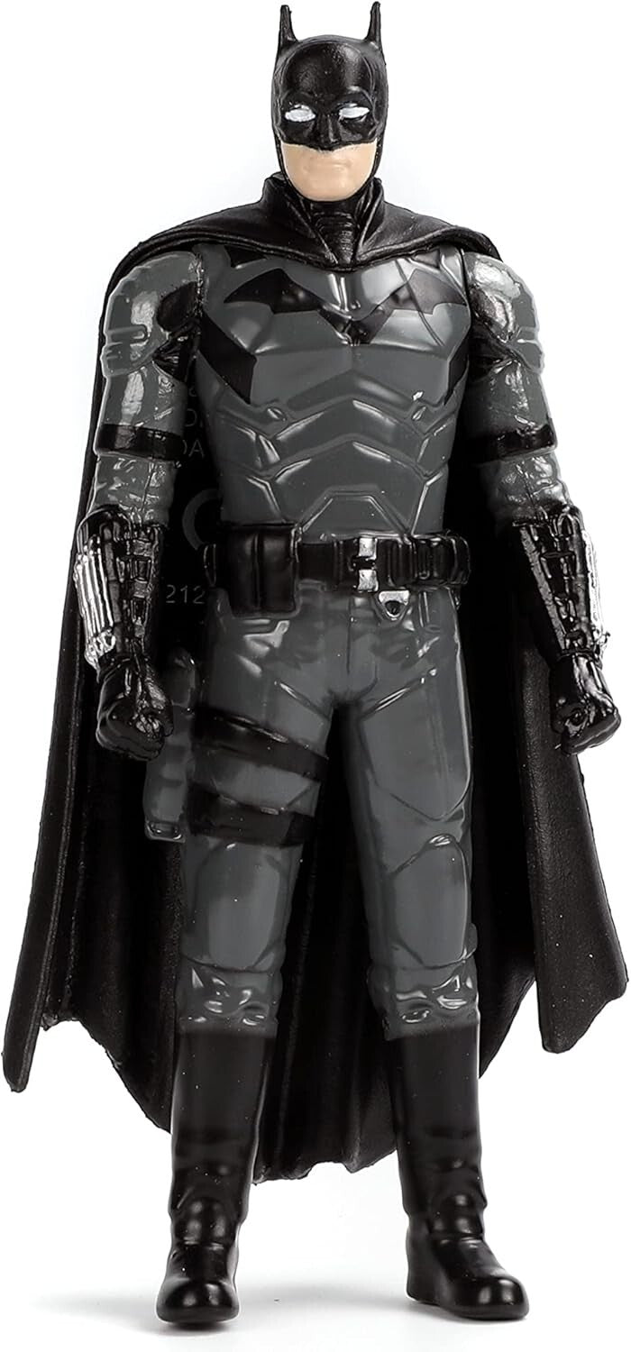 1:18 Batman Batmobile with Lights & 3.75" Figure - Must-Have for Collectors