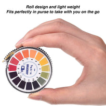 Load image into Gallery viewer, Reliable pH Test Paper Strips with Color Chart - 0-14, 16.4 ft, 24 Rolls
