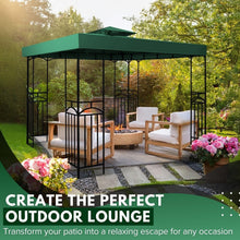Load image into Gallery viewer, Double Tier 10x10 Gazebo Replacement Canopy - Water-Resistant &amp; Easy Setup