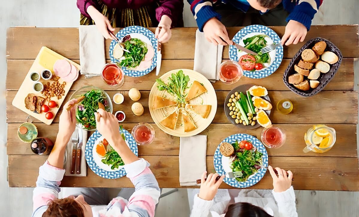 Bulk 10-Inch Disposable Plates - Leak Proof, Microwave Safe for Every Occasion