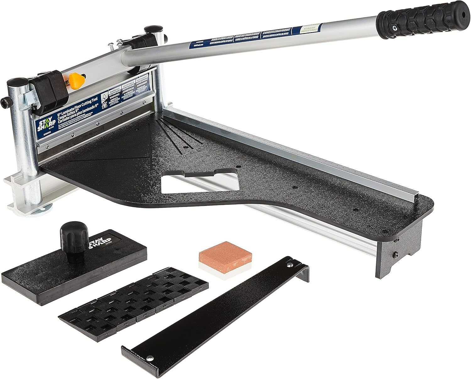 Versatile 9-Inch Flooring Cutter for Laminate, Wood & Vinyl - Quiet Operation