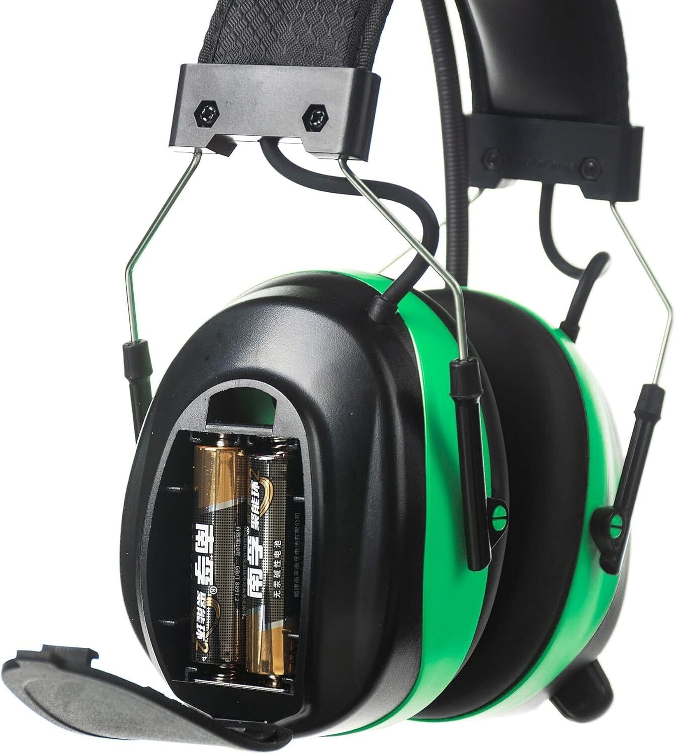 AM/FM Radio Ear Muffs with 25dB NRR - Comfortable Noise Reduction Headphones