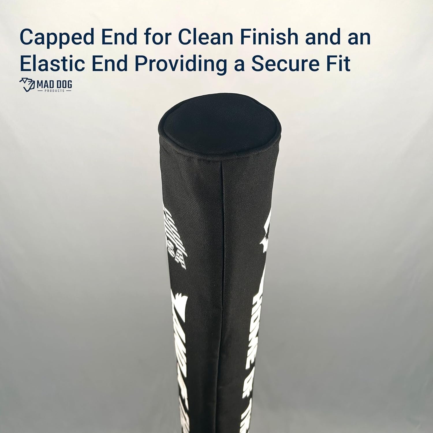 Heavy-Duty Black Boat Trailer Guide Pole Pads - 48-Inch UV Fade Proof Set of Two