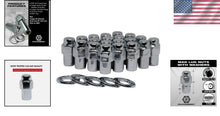 Load image into Gallery viewer, Premium 24-Pack Cragar Lug Nuts with 0.76" Shank &amp; Center Washer, Chrome Finish