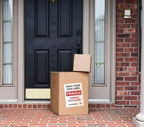 Matte Finish 8.5" x 11" Shipping Labels - 500 Sheets for Laser & Inkjet Printing