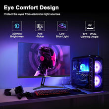 Load image into Gallery viewer, 27 Inch QHD 2560x1440 180Hz Monitor: Fast-Response, Eye Care, Adjustable Stand