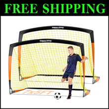 Load image into Gallery viewer, 7'x5' Soccer Goal with Weather-Resistant Design for Kids - Ideal Backyard Gift