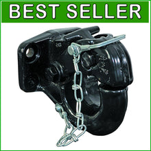 Load image into Gallery viewer, Heavy-Duty 30,000 lbs Pintle Hitch with Corrosion-Resistant Finish