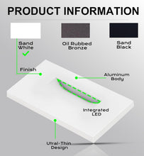 Load image into Gallery viewer, Elegant 3000K Warm White LED Step Lights, 3-Pack - Ideal for Indoor/Outdoor Use