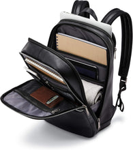 Load image into Gallery viewer, Modern Classic Leather Backpack for 14.1" Laptops - Lightweight &amp; Organized