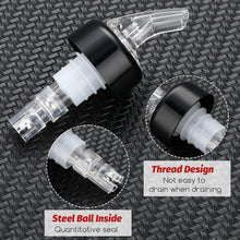 Load image into Gallery viewer, Precision Liquor Pourers - 40 Automatic 1 oz Measured Spouts with Sealed Caps