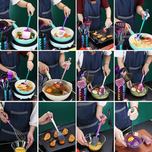 Load image into Gallery viewer, Gorgeous Titanium Rainbow Plated Kitchen Utensils - 13-Piece Stainless Steel Set