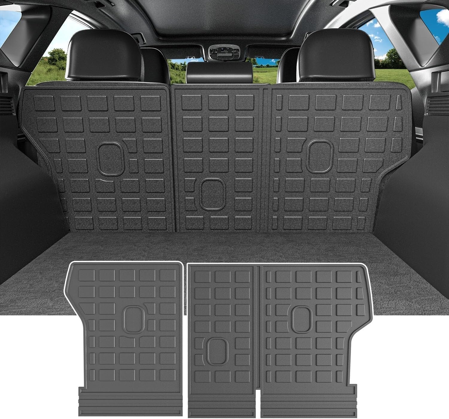 Custom Fit Backrest Mat for 2022-2025 Hyundai Tucson - Scratch Protection