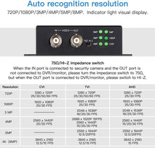 Load image into Gallery viewer, Lightweight 4K BNC to HDMI Video Converter - Perfect for Home Monitoring