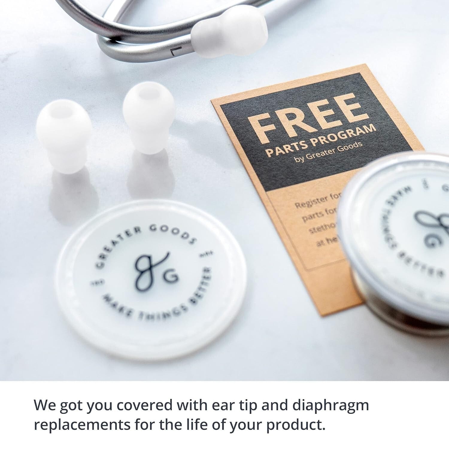 Clinical Grade Lightweight Dual-Head Stethoscope - Precision Sound, FSA Eligible