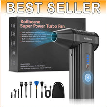 Load image into Gallery viewer, Lightweight Cordless Compressed Air Duster - Rechargeable &amp; Versatile Cleaning