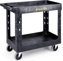 Load image into Gallery viewer, Multi-Purpose Utility Cart 34x17 In - Rust &amp; Water Resistant with Locking Wheels