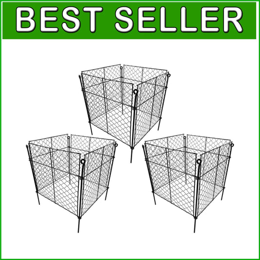 Innovative 3-Piece Plant Protectors: 13.8" Cages to Safeguard Your Vegetables