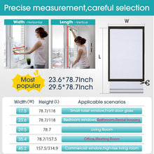 Load image into Gallery viewer, Frosted Glass Window Privacy Film - UV Blocking &amp; Heat Control 45.2 x 314.9 Inch