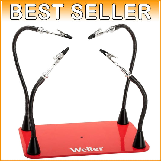 Durable 4 Magnetic Arms Holder with Alligator Clamps for Crafts and Electronics