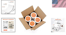 Load image into Gallery viewer, Durable 4"x6" Direct Thermal Shipping Labels, 880 Labels Total, Eco-Friendly