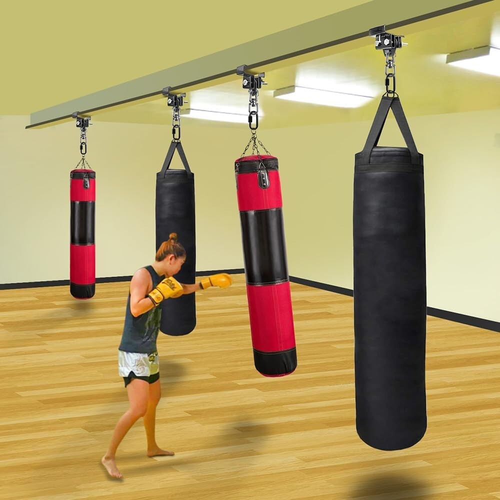 Adjustable Heavy Bag Mount with 360-Degree Swivel for Ultimate Training Support
