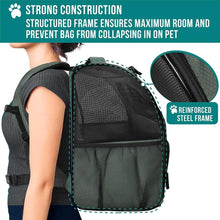 Load image into Gallery viewer, Large Capacity Cat Carrier Backpack - Ideal for Traveling and Hiking Adventures