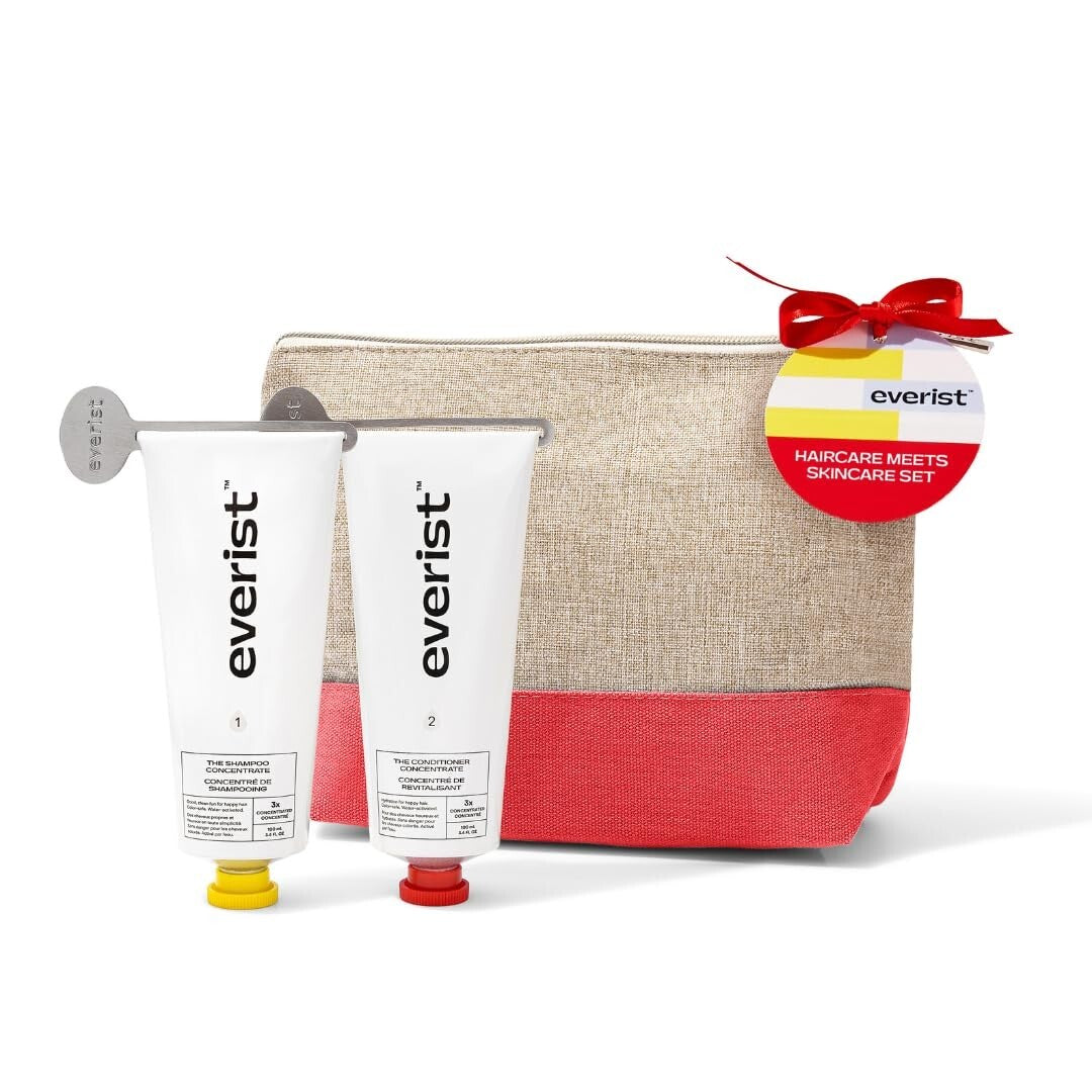 Haircare Meets Skincare: Plant-Based Shampoo & Deep Conditioner Set for Strength