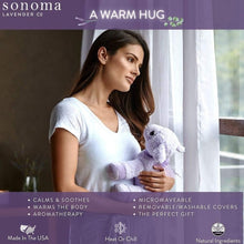 Load image into Gallery viewer, Children's Microwaveable Lavender Pillow - Lucky The Puppy for Calming Comfort