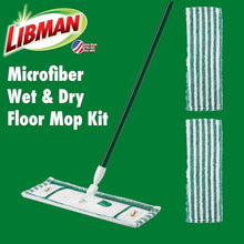 Load image into Gallery viewer, Lightweight Microfiber Wet/Dry Mop Kit with Eco-Friendly Design &amp; Refill Pads