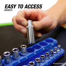 Load image into Gallery viewer, Magnetic Socket Organizer Set - Non-Marring Trays for 1/4" and 1/2" Sockets