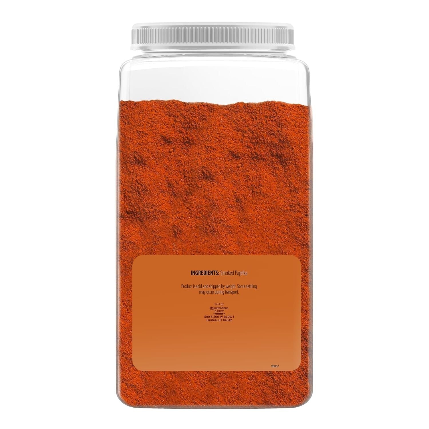 80 Ounce Smoked Paprika Jar - Smoky, Mildly Spicy Ground Chile Pepper Spice