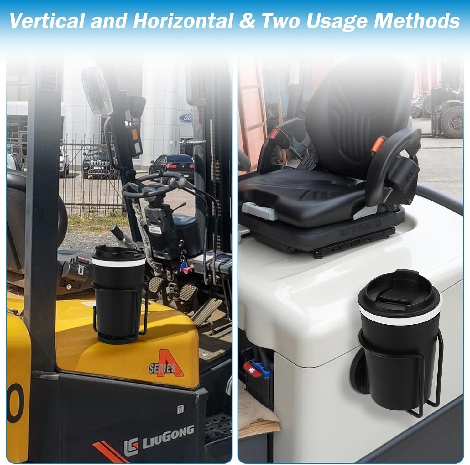 6-Pack Magnetic Cup Holder - SUS 304 Stainless Steel for All Bottle Sizes