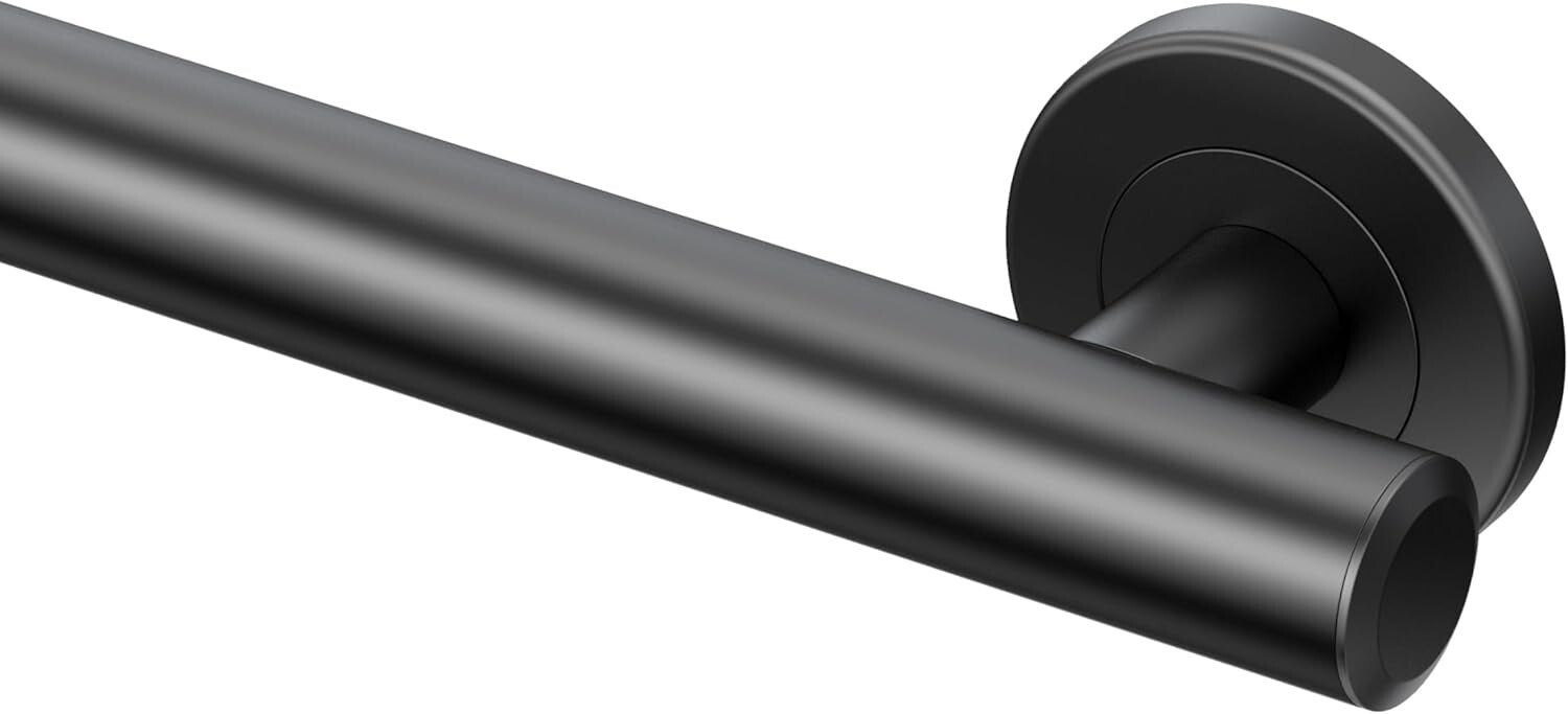 Luxury 36" Stainless Steel Grab Bar with Matte Black Finish - Safety Redefined