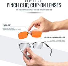 Load image into Gallery viewer, Minimalist Blue Light Protection Clip Glasses - Comfortable &amp; Practical