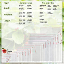Load image into Gallery viewer, Versatile 20-Pack 27x27 Inch Plant Protection Bags - Drawstring for Easy Use