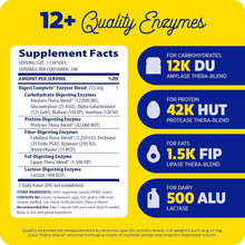 Load image into Gallery viewer, Gentle Digestive Enzymes: 240 Natural Capsules for Bloating Relief and Comfort