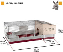 Load image into Gallery viewer, Complete Rabbit Starter Kit: 55.9' Extra-Large Cage with Hutch &amp; Accessories