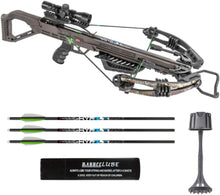 Load image into Gallery viewer, Lethal 405 FPS Crossbow Bundle with Case &amp; 100-Grain Broadheads - Ambidextrous