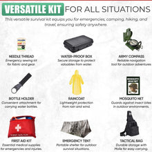 Load image into Gallery viewer, Durable Survival Kit Pro: Emergency Essentials for Adventurers &amp; Outdoor Lovers