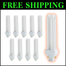 Load image into Gallery viewer, High Output 18W 5000K CFL Light Bulbs 4 Pin G24Q-2 Plug-in - 12,000 Hour Life