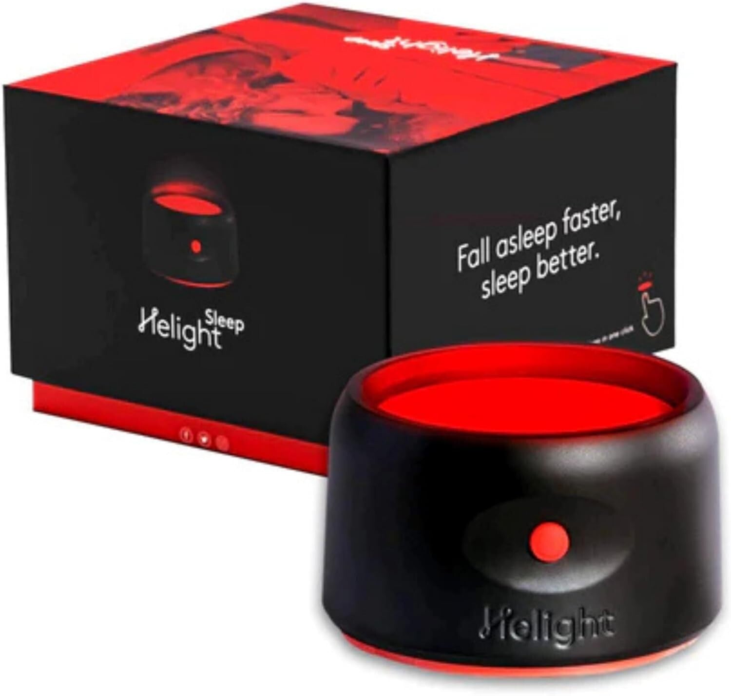 Rechargeable 630nm Red Light Sleep Aid for Kids & Adults – Travel-Friendly