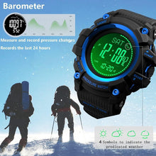 Load image into Gallery viewer, Military Outdoor Digital Watch with Altimeter, Barometer &amp; Compass - Waterproof