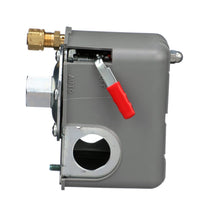 Load image into Gallery viewer, 125 Psi Air Compressor Pressure Switch with 2-Way Release Valve &amp; Auto Cut-Off