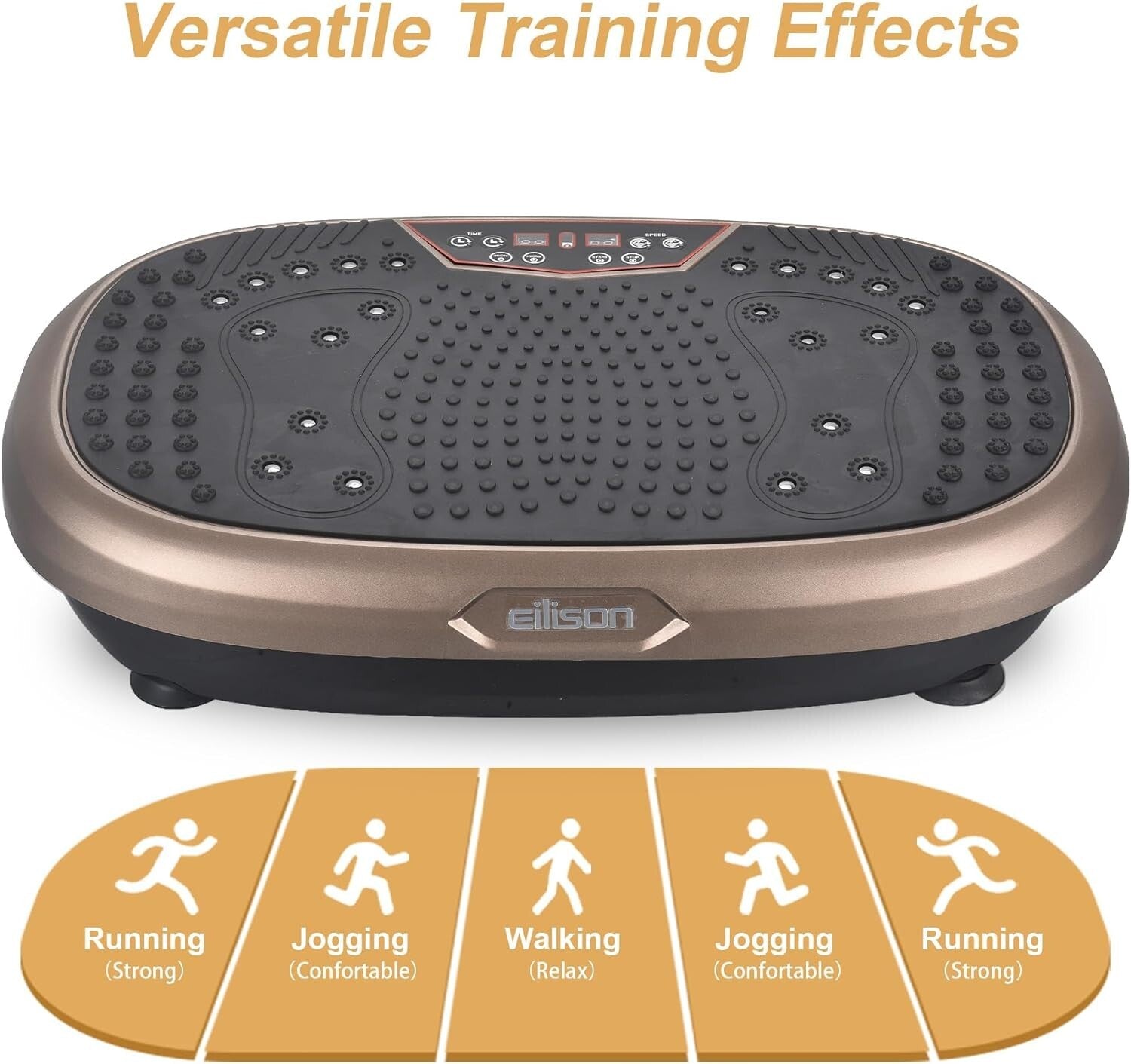 FitMax Vibrating Plate Exercise Machine - 99 Resistance Levels for Fitness